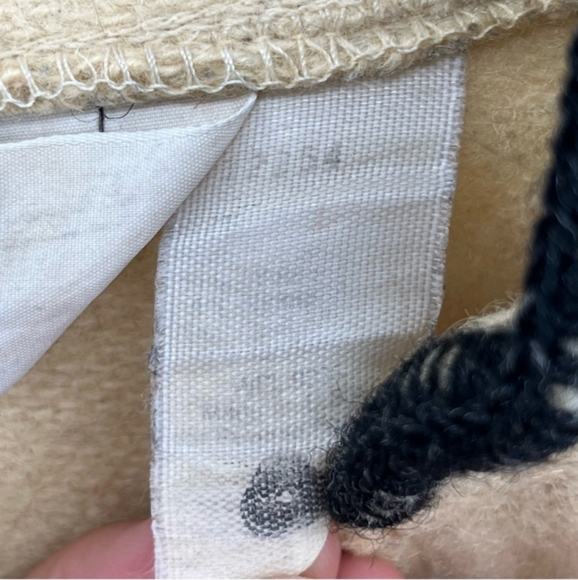 Vintage Woolrich Woman Hudson Bay Striped Pullover Snap Button Jacket - Picture 3 of 6